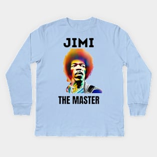 Jimi The Master Kids Long Sleeve T-Shirt